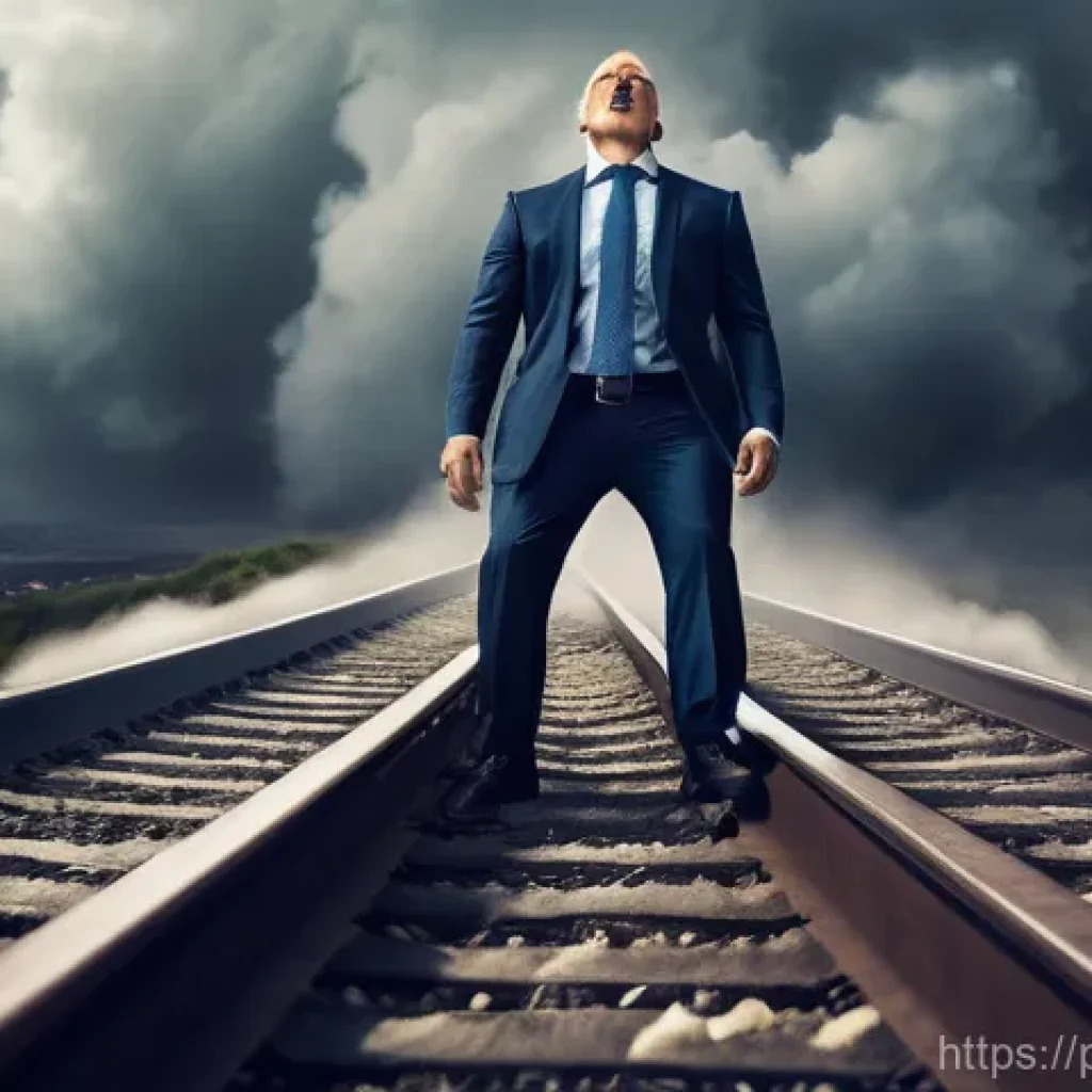 외환관리사와 기업 외환 관리 사례 - **Prompt 1: The Currency Rollercoaster of Uncertainty**
"A dynamic, high-energy image depicting ...