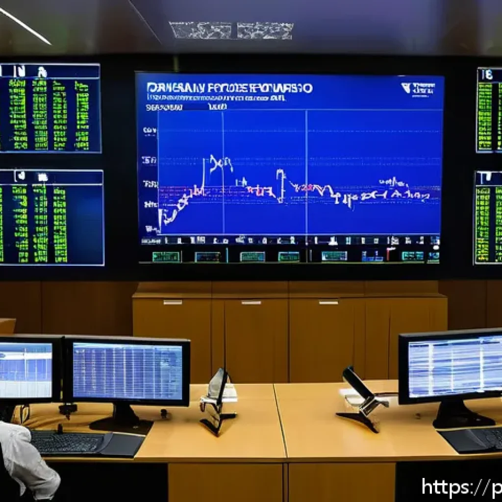 외환관리사와 환율 개입 사례 - A detailed illustration of the Central Bank of Brazil’s currency intervention room during a high-vol...