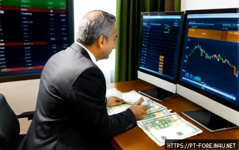 외환관리사와 외환 거래 전략 공유 - Photorealistic financial consultation in a modern São Paulo office, a Brazilian foreign exchange man...