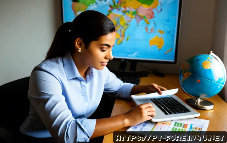 Home 17 외환관리사와 외환 실무 준비 전략 - Photorealistic financial professional in São Paulo preparing for a foreign exchange management certi...